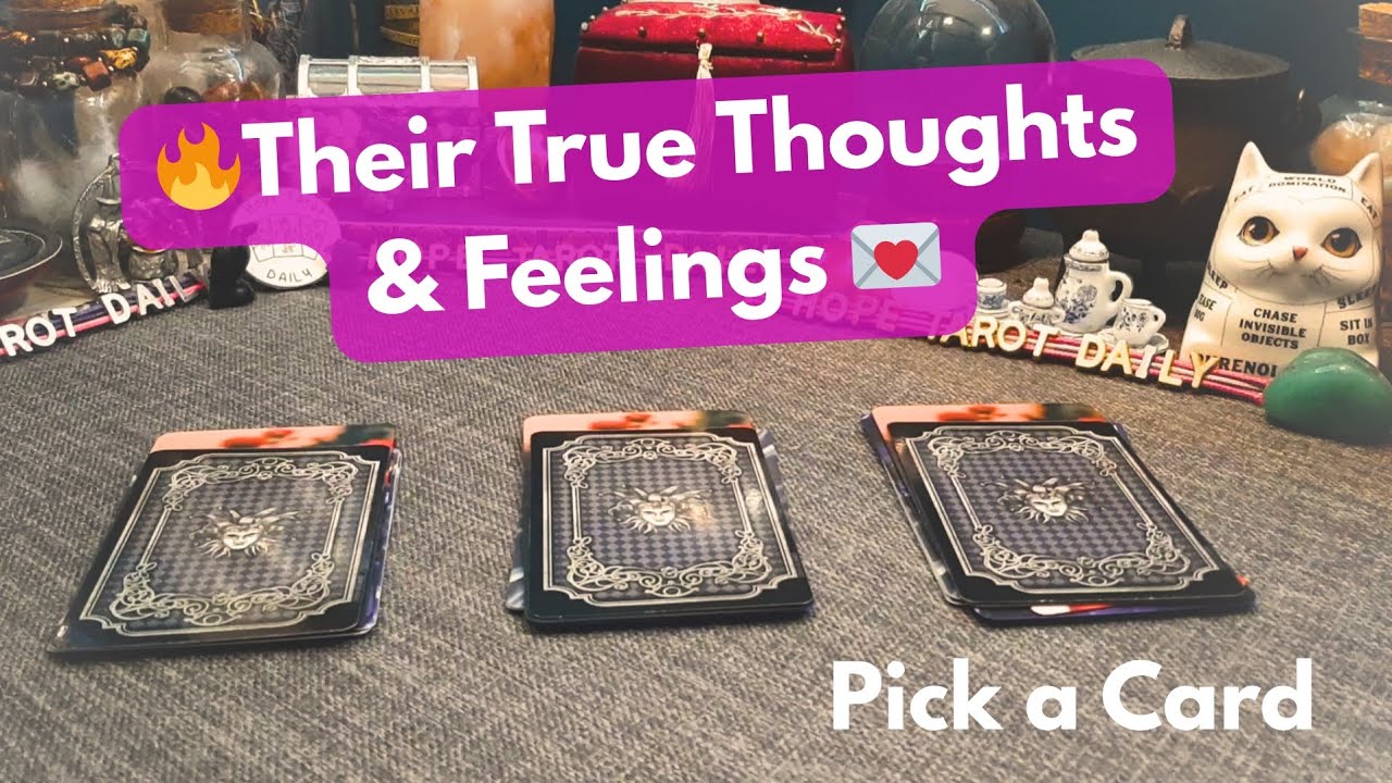 Pick a Card 💌 Twin Flame Thoughts, Feelings & Divine Messages - YouTube