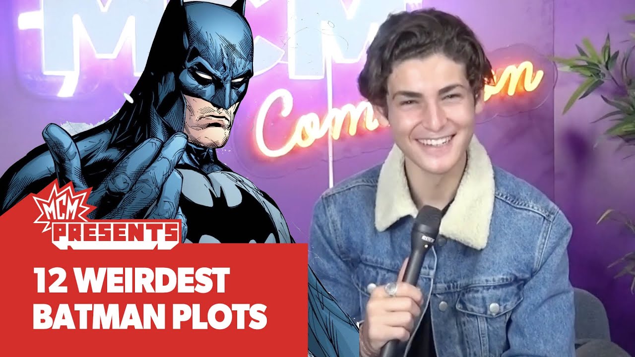 Gotham actor David Mazouz reads 12 of the weirdest Batman Comic Plots -  YouTube