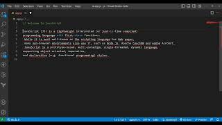 How to Comment JavaScript Code #javascript #shorts