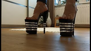 ASMR High Heels Pleaser Flamingo Tapping and Walking 👠👠👠
