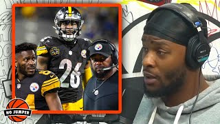 Le'Veon Bell Reflects on his Time with The Steelers, Antonio Brown, and Coach Tomlin