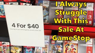 GameStop Does Their 4 for $40 Sale, And I Head Back To The Hometown To Hunt For Video Game Deals