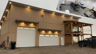 #022 60x40 Shop House Walkthrough! (Shouse, Garage with living quarters, Barndominium?)