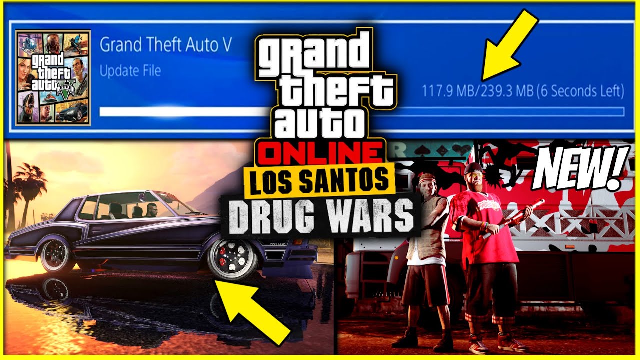How to download the GTA Online Los Santos Drug Wars update on PC