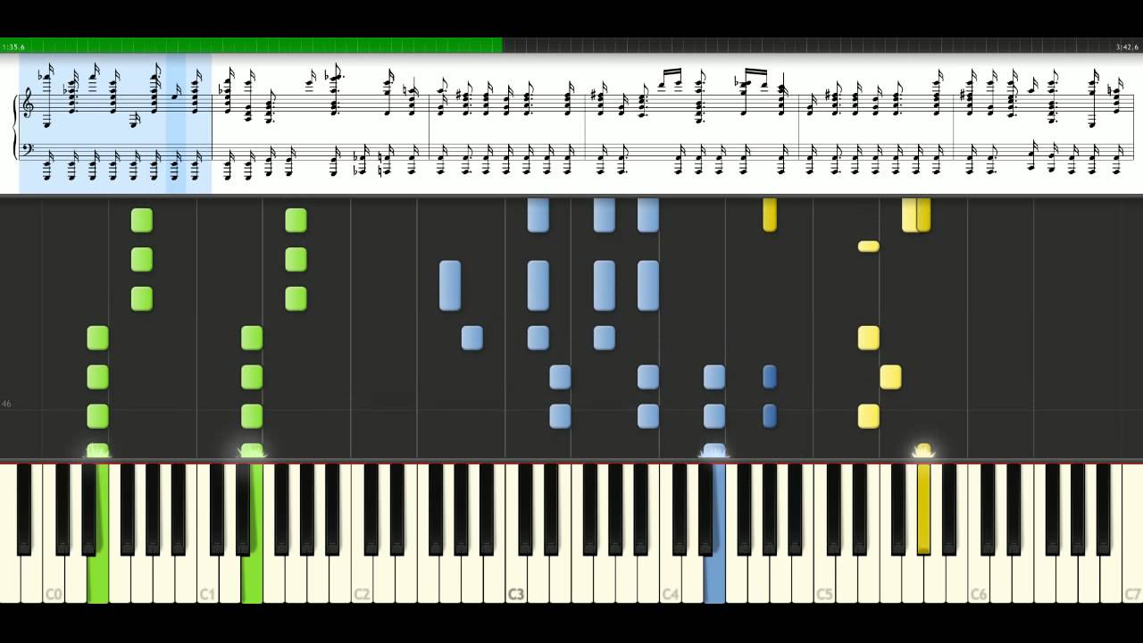 AC/DC Hells bells [Piano Tutorial] Synthesia YouTube