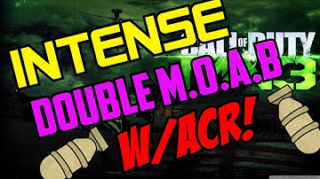 Modern Warfare 3: Intense Double MOAB on Interchange w/ACR! | Upcoming Plans and Content!