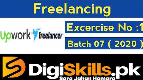 Digiskills Freelancing Exercise 1 Solution | hands-on exercise 01 | 2020