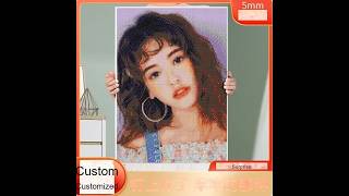 DIY String & Pin Art from Your Photo — Custom Handmade Wall Décor (520 / Couple)
