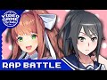 Monika Vs Yandere Chan Video Game Rap Battle DDLC Vs Yandere Simulator