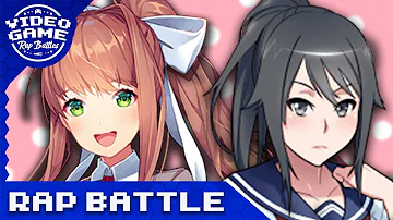 Monika vs. Yandere-Chan - Video Game Rap Battle (DDLC vs. Yandere Simulator)