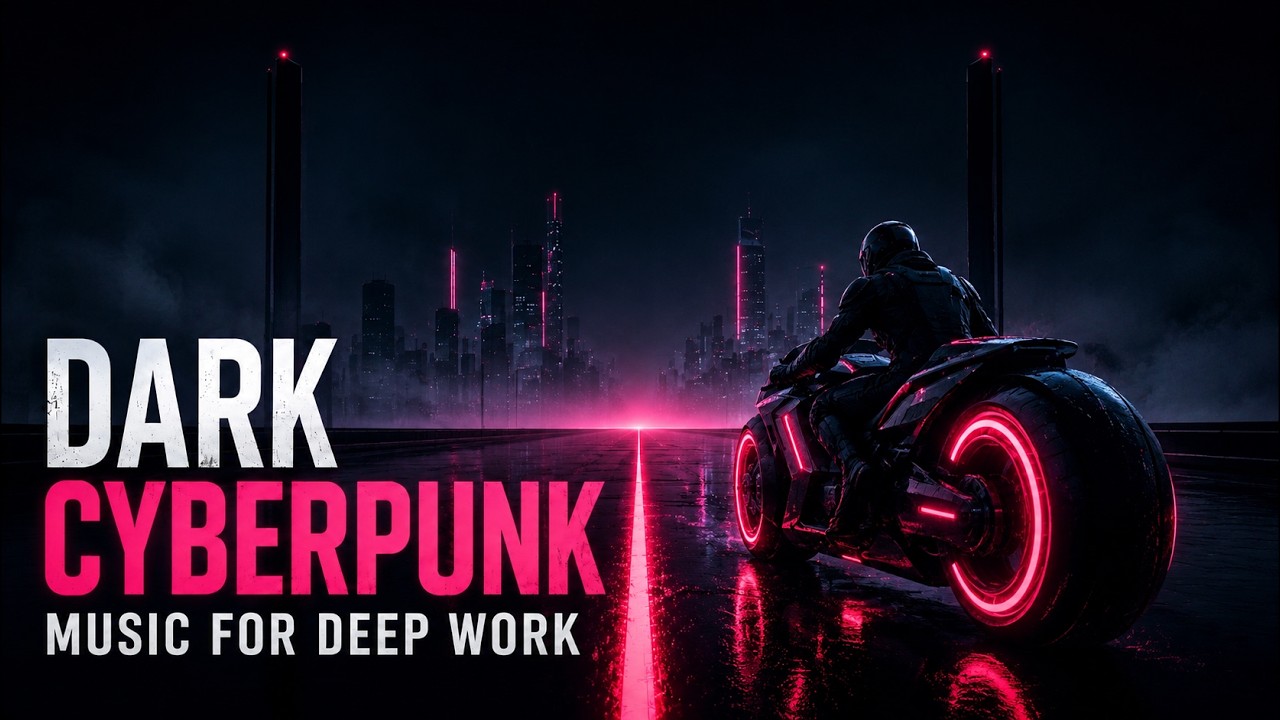 NIGHT PROTOCOL | Dark Cyberpunk Music for Deep Work & Focus