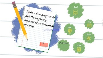 2nd puc computer science c++ lab programs  finding frequency of an element in given array
