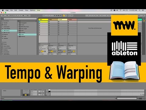Warping & Tempo // Ableton Live Manual // #10