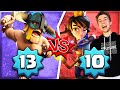 EMBARRASSING LEVEL 13's with LEVEL 10 CARDS! ORIGINAL LOG BAIT in CLASH ROYALE!