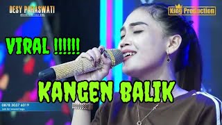 KANGEN BALIK ( heny bolong ) cover DESY PARASWATI || manggung online 24 januari 2024