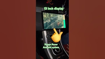 #Range #Rover car #android music #system fitting #13 inch display