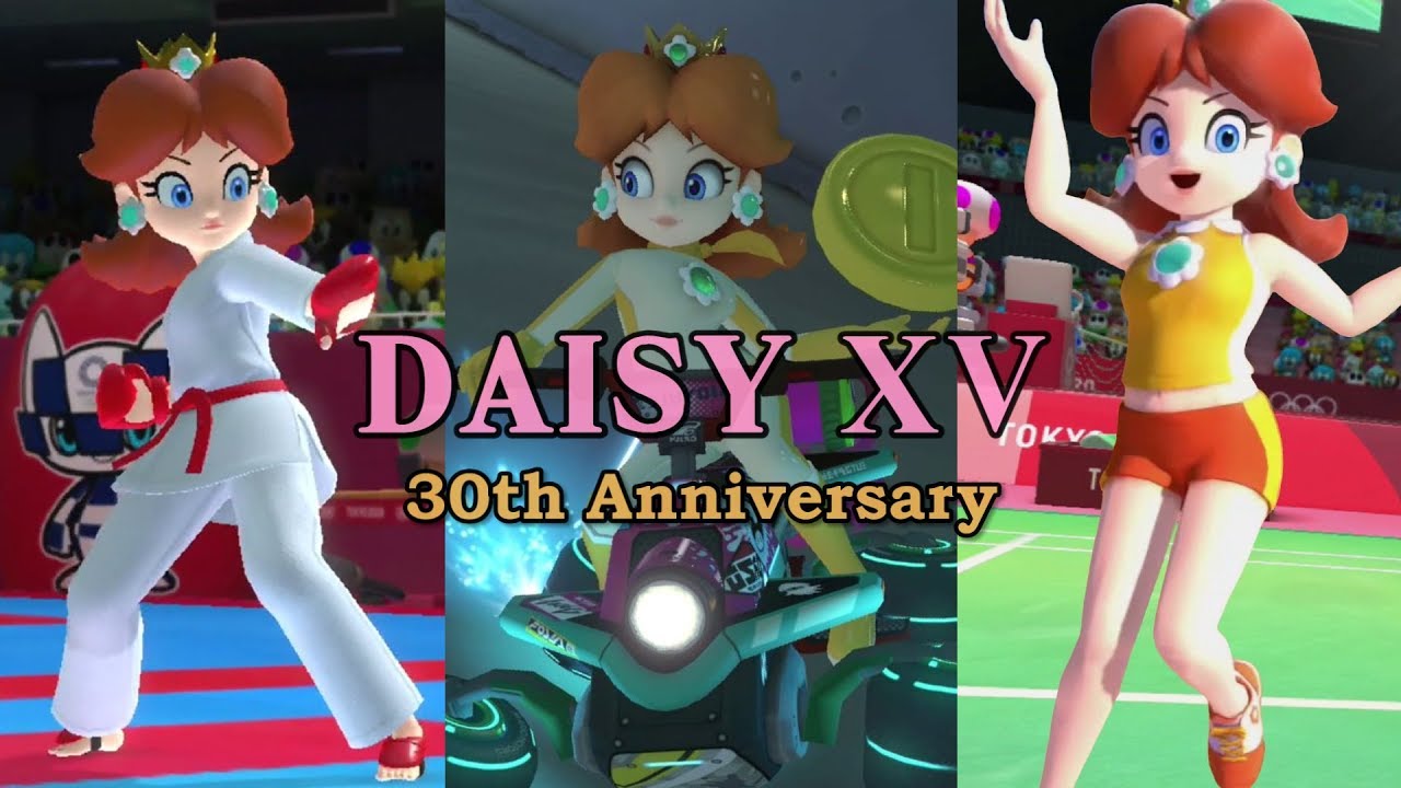 Princess Daisy HD-GAMES_XV 祭典のデイジー姫60fps-HDゲーム⑮ - YouTube