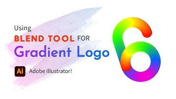 How to use blend tool in illustrator - tutorial | Create Amazing Gradient Effect In Illustrator