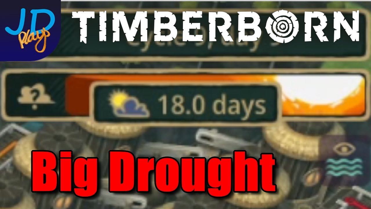 The First Big Drought Timberborn HARD MODE Custom Map Ep8 Lets 