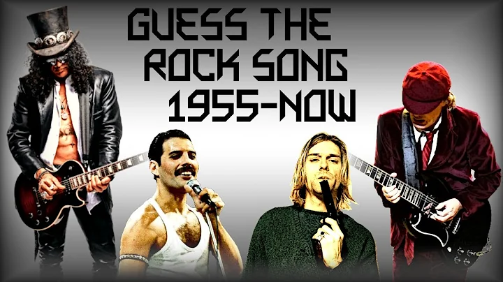 Guess the Rock Song From Each Year (1955-NOW) | Music Quiz