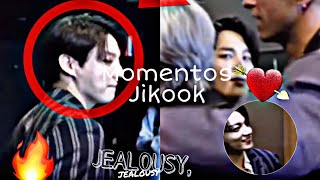 Jikook Momentos ❤️ VUELVEN LOS CELOS DE JUNGKOOK!!🤭 EL AMOR ENTRE ELLOS NUNCA SE ACABA!!