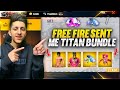 Free Fire Sent Me Titan Bundle 10,000 Diamond 💎 & New Pet New Upcoming Event - Garena Free Fire