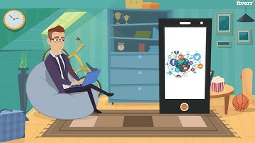 I will design a fantastic 2d animation explainer video in 24h - Whiteboard & Animated Explainers Se
