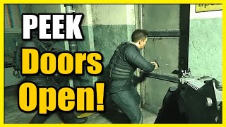 How to Peek Doors Open in COD Modern Warfare 3 (Open Silent)
