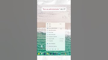 "Run As Administrator" Kya Hai? | #BROY