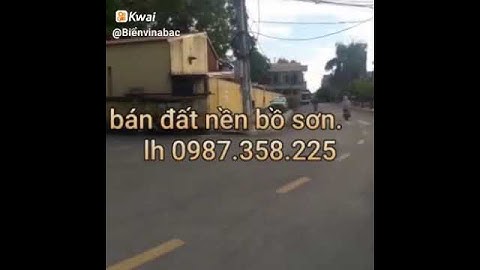 Bán đất bồ sơn phường võ cường thành phố bắc ninh