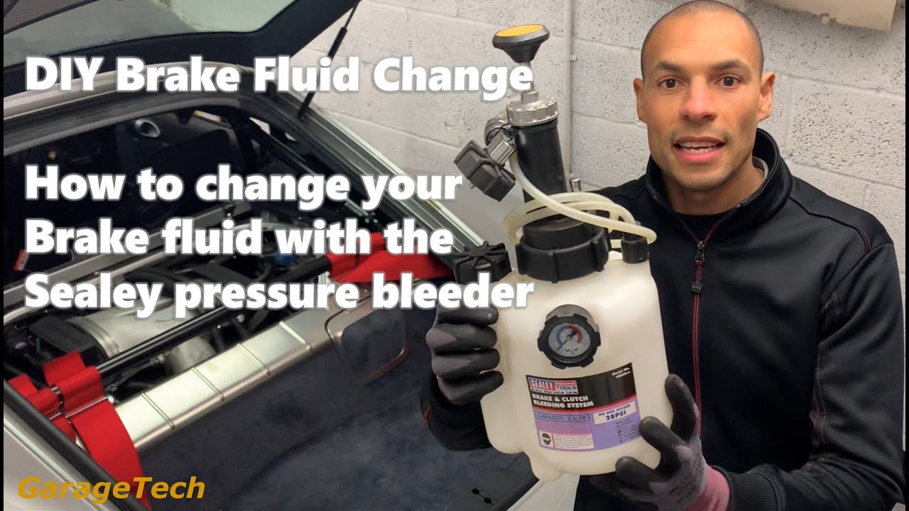 How to change the brake fluid on your car with brake venting tool 