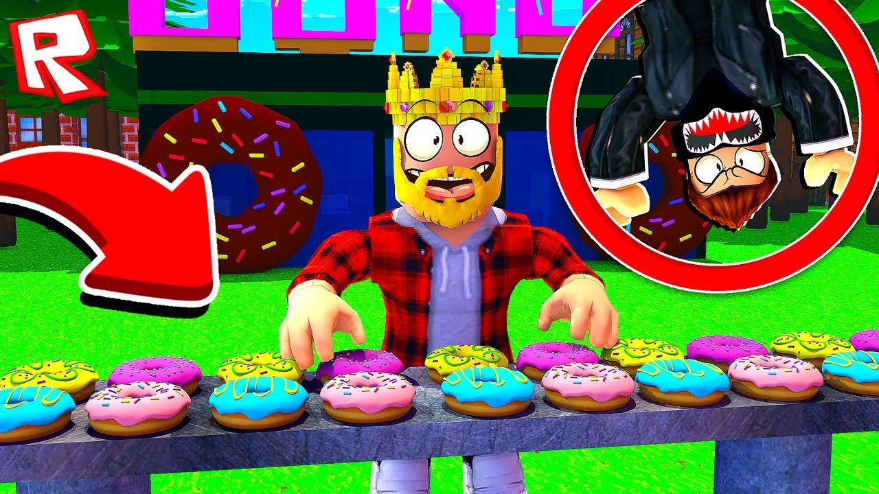 KINGOFDARKNESSCERBERUS АИД ФАБРИКА ПО ПРОИЗВОДСТВУ ПОНЧИКОВ! ROBLOX TYCOON