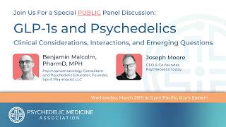 GLP-1s and Psychedelics: Clinical Considerations, Interactions, and Emerging Questions