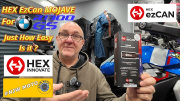Hex Innovate ezCan Mojave accessoiremanager voor BMW R1300 GS