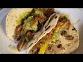 CARNE ASADA TACOS! WITH SALSA DE MOLCAJETE!