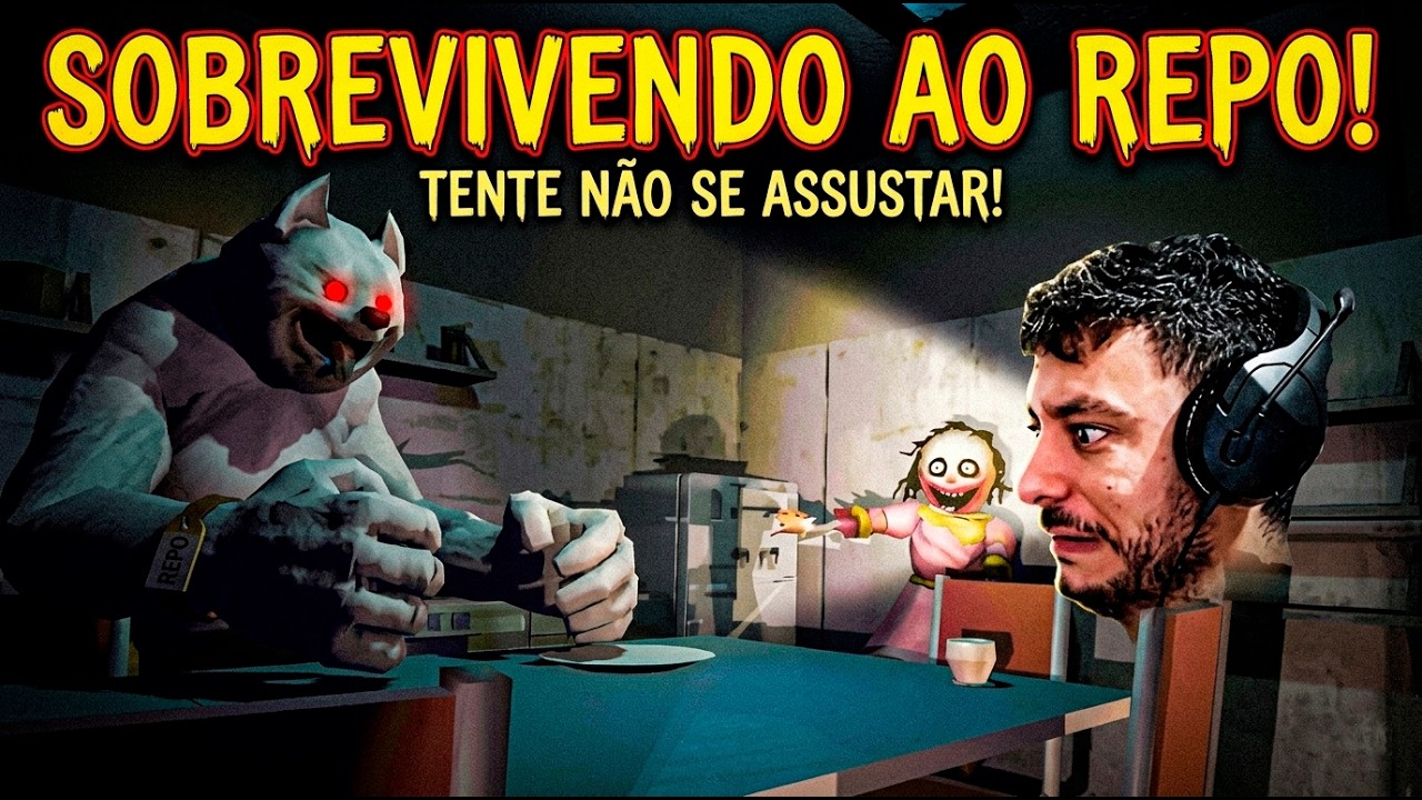 O MELHOR JOGO COOP - R.E.P.O COM OS CABAS
