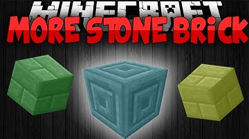 Minecraft Mods || MORE STONE BRICK!!! || New Colors!!! || Mod Showcase [1.7.10]