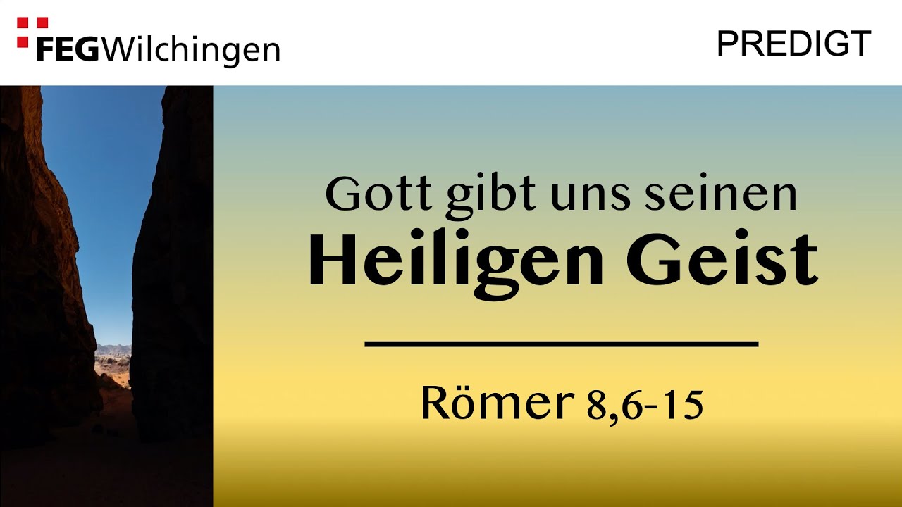 Gott gibt uns seinen Heiligen Geist | Martin Leicht