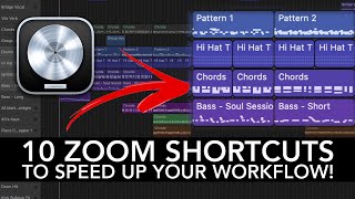 Logic Pro  10 Zoom Shortcuts to Speed Up Your Workflow!