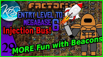 Factorio - Entry Level to Megabase 6: Injection Bus 29 - EXPANDING MODULED PRODUCTS