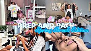Secret Spring Break Prep! Nails, Shopping & Packing 😱✨