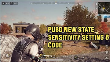 PUBG New State Best Sensitivity Settings | Best Controls & Sensitivity |  #NewState