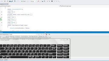 Menu trên Console làm bằng C# 2 -  led Menu