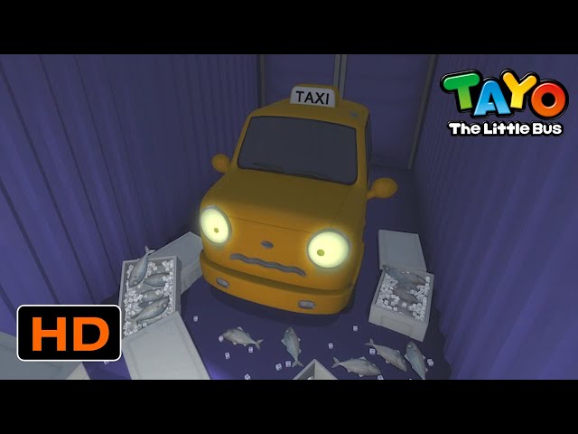 Tayo English Episodes l Nuri the Taxi is trapped! l Tayo the Little Bus class=