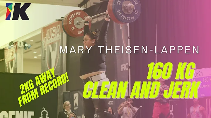 Mary Theisen-Lappen 160kg Clean and Jerk || 2021 A...