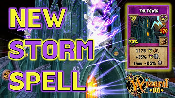 Wizard101 - NIEUWE STORM SPELL QUEST OP NIVEAU 180!!