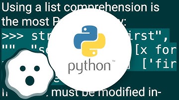 Remove empty strings from a list of strings