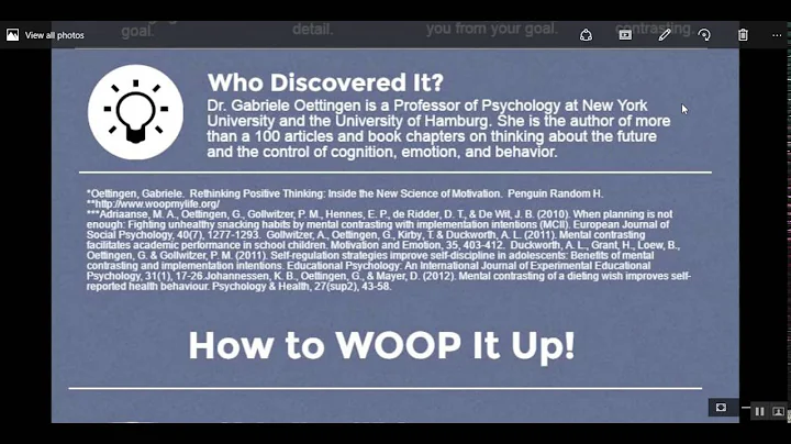 How to Use WOOP for College Success
