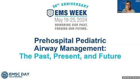 Prehospital Pediatric Airway Management The Past, Present, and Future