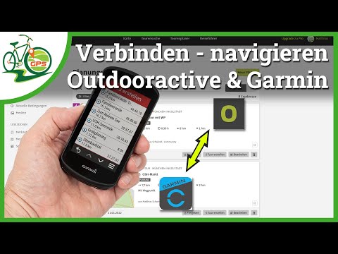 Outdooractive & Garmin - Verbinden - Touren synchronisieren - Navigieren